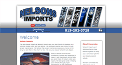 Desktop Screenshot of nelsonsimports.com